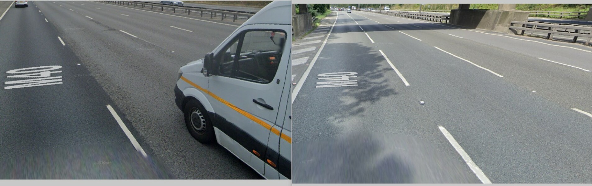 Middle lane - how did you know?