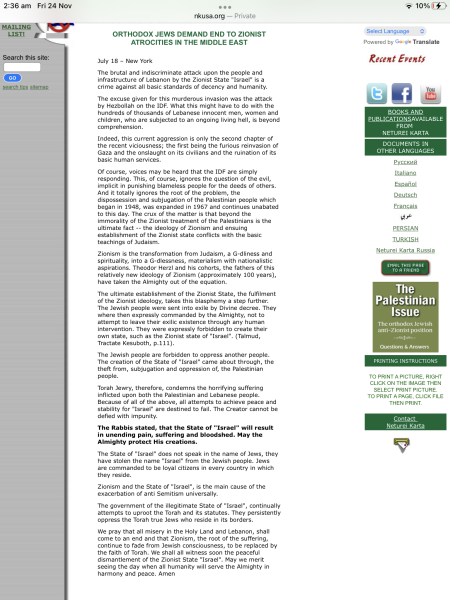 Shocked by the racist signs at marches