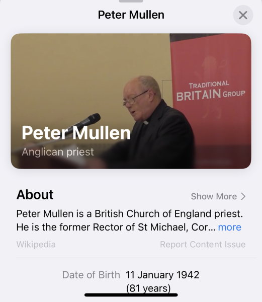 To think Peter Mullen is the sexiest Man alive?