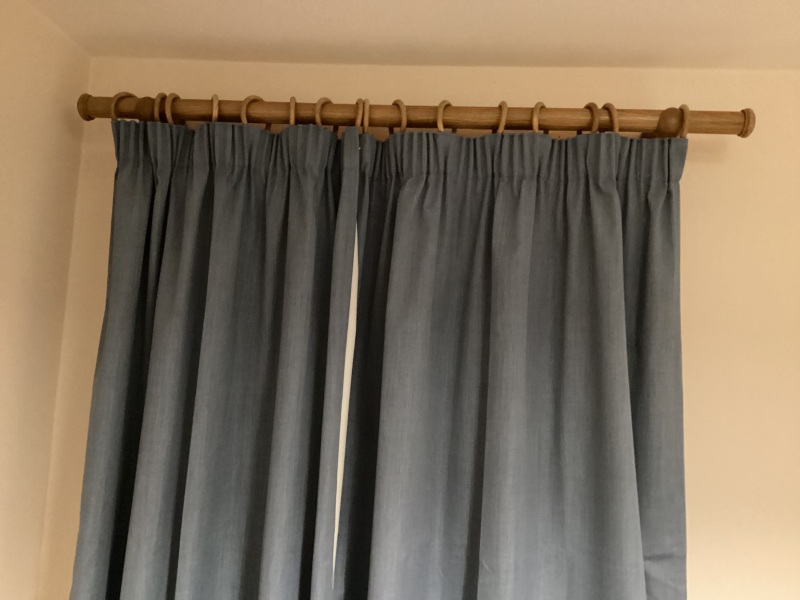 Why do my expensive-ish curtains look crap
