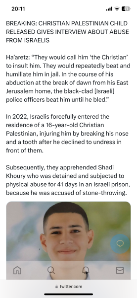 Documenting Israeli army racism and torture