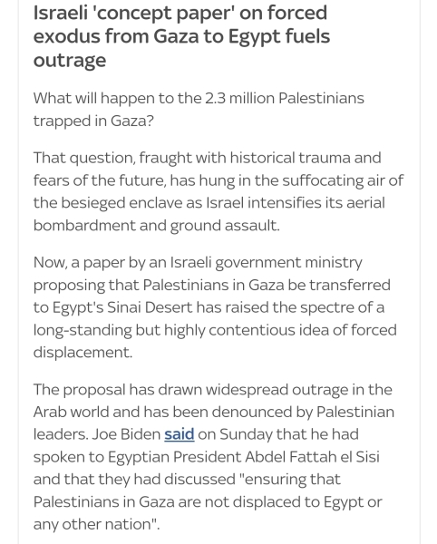 To think it’s turning into genocide in real time part 2