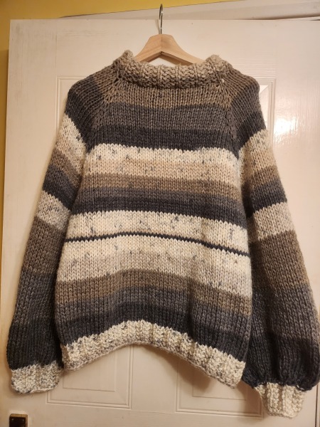 It's crochet,  knit and natter thread 11. So much yarn we need a yarn barn.