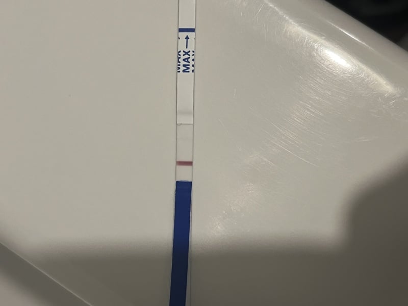 Evaporation or faint positive?