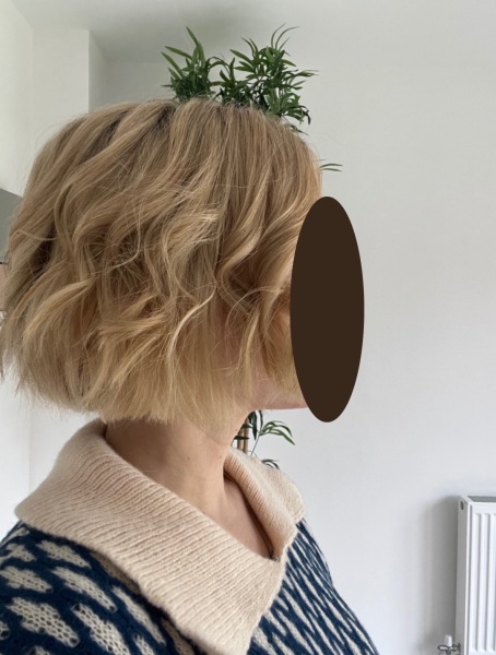 New haircut looks like a wig
