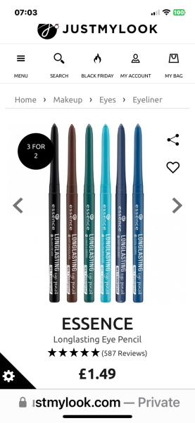 Do I want (need?) three Victoria Beckham eyeliners?
