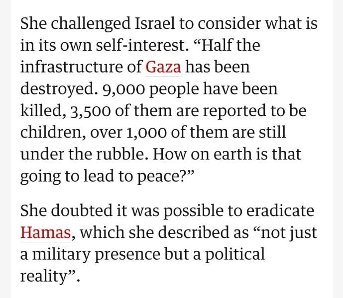 What should the Israeli government do?