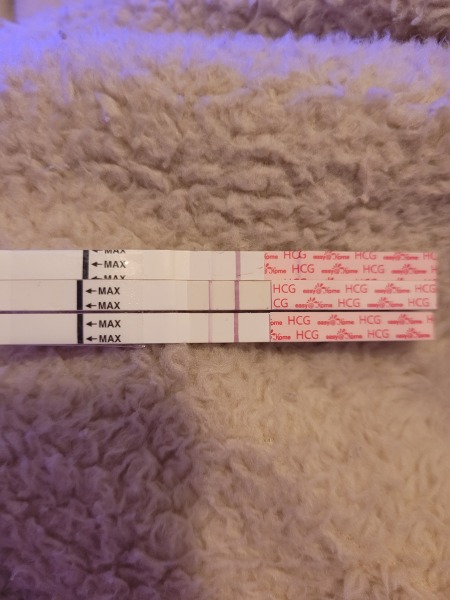 Faint positive 12dp5dt
