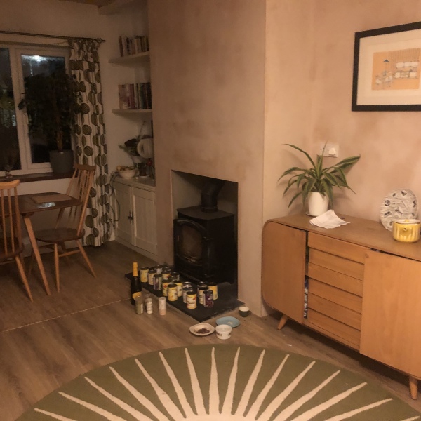 What colour to paint this kitchen?! Any mid century / retro lovers?