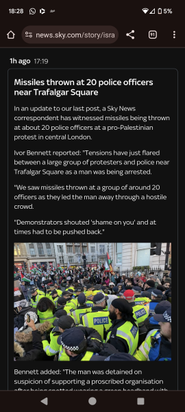 Shocked by the racist signs at marches