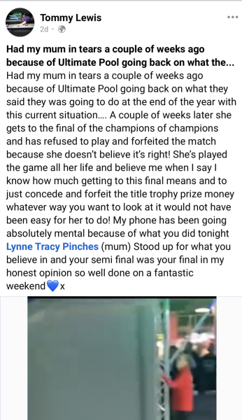 Elite sports people speaking up!