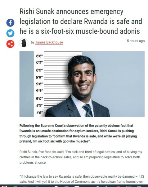 Changing the law because the current one does not fit your narrative