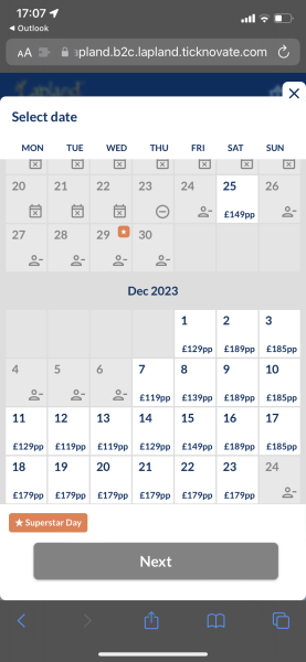 Lapland uk- anyone selling tickets on the off chance?