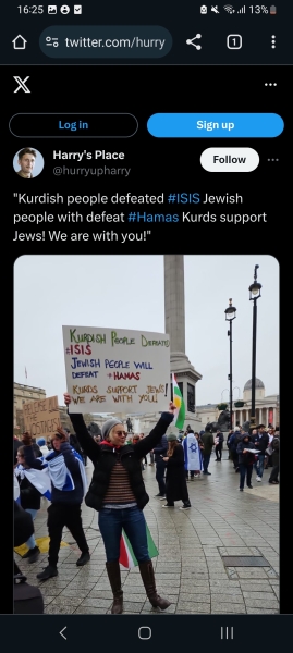 Shocked by the racist signs at marches