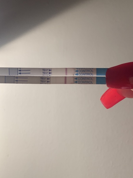 Faint Line? Evap Line?