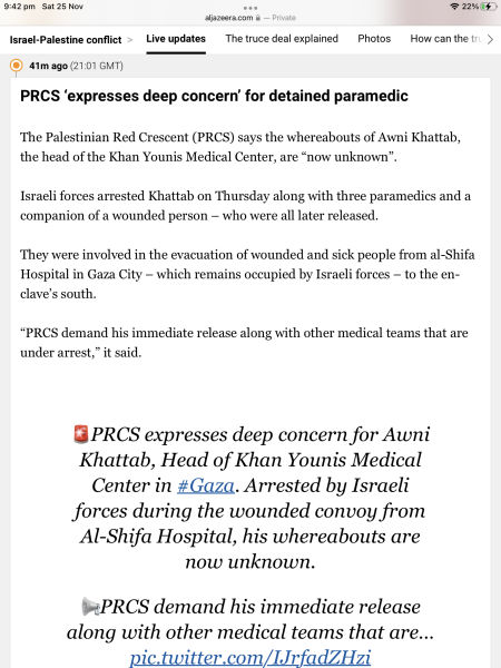 Israelis held hostage (part 2)