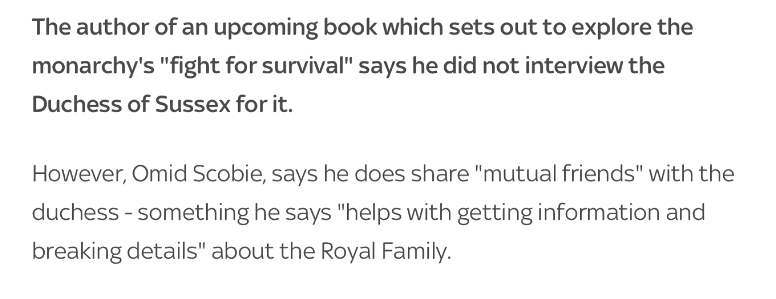 Omid Scobie's new book