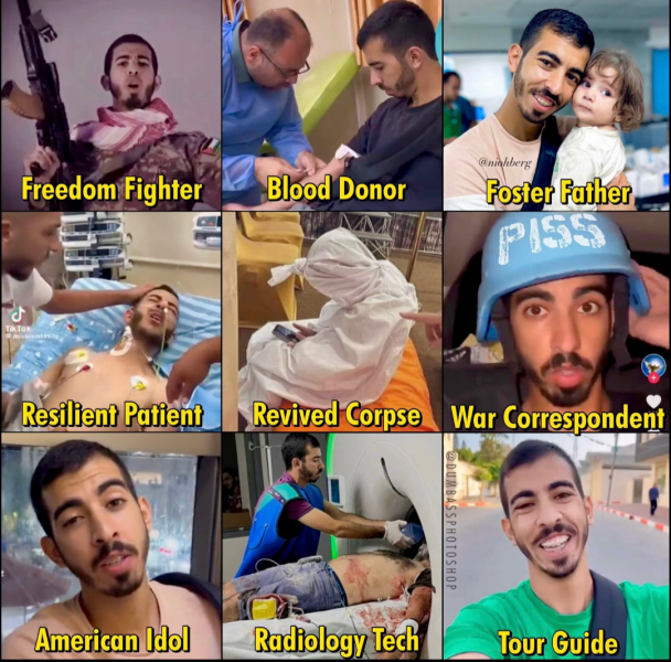 Israel has bombed the front of a hospital