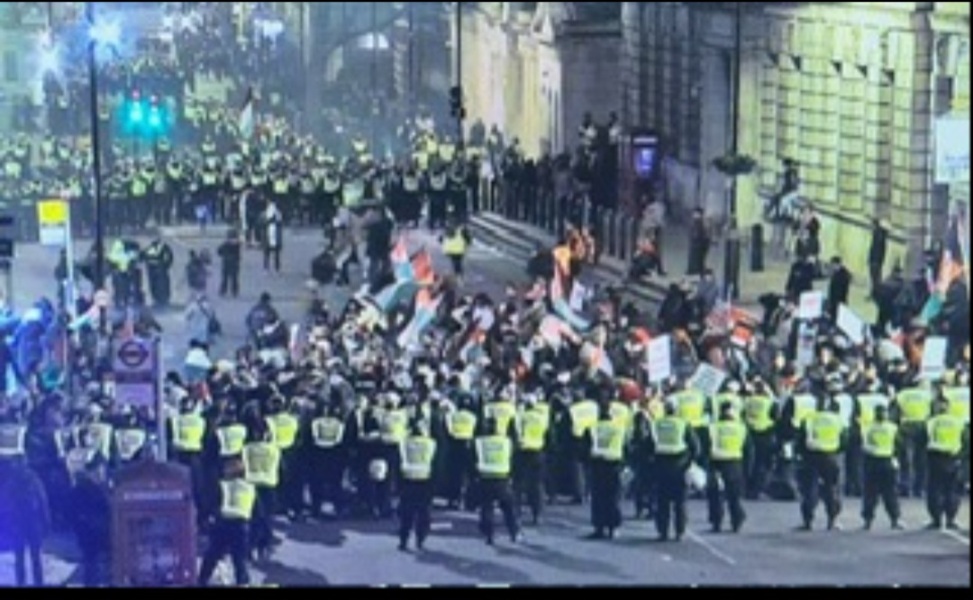 Shocked by the racist signs at marches