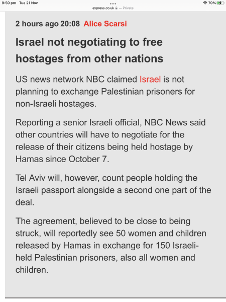 Israel has bombed the front of a hospital / 2