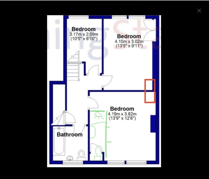 Possible en-suite - is this location weird/not feasible?