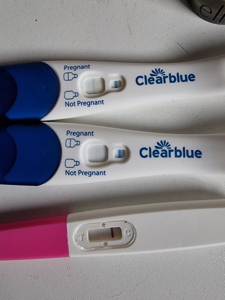 Positive or Evap lines? Clearblue