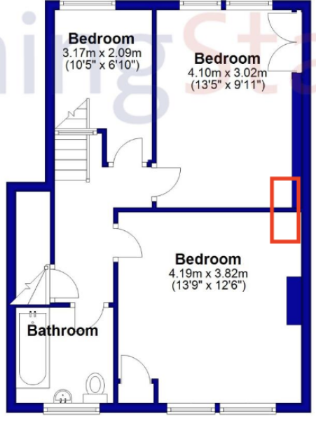 Possible en-suite - is this location weird/not feasible?