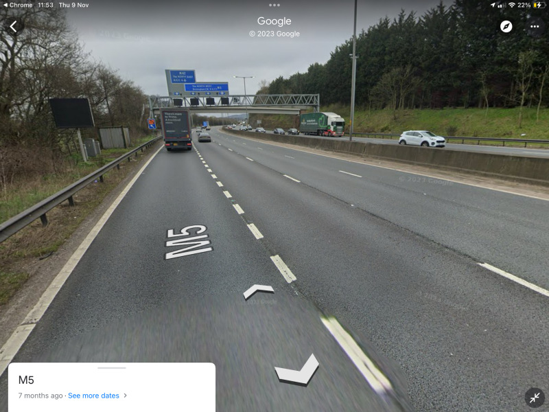 Middle lane - how did you know?