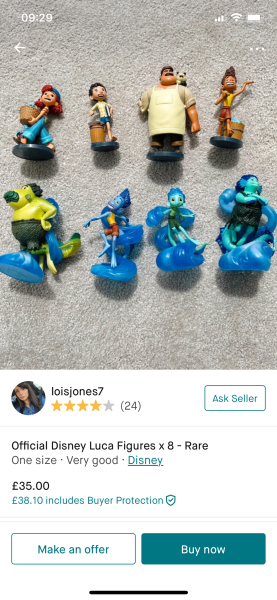 Please help me find these Disney items!