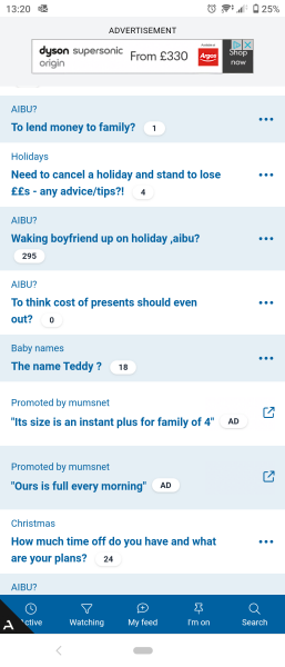 Weird black triangle