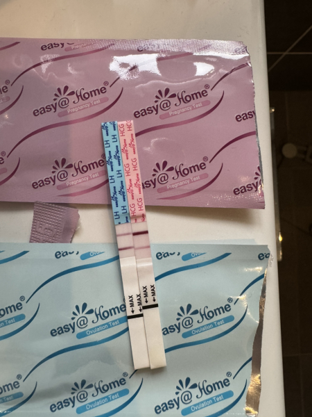 Is this positive for ovulation or can it go as dark for AF? Help!! Please