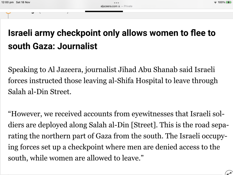 Israel has bombed the front of a hospital / 2