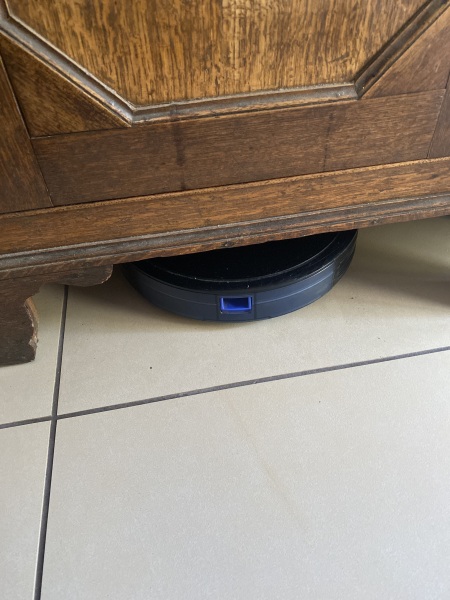 Eufy robot vac charger- how tall?