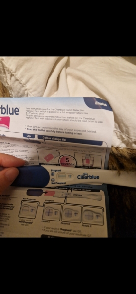 Pregancy test confusion.
