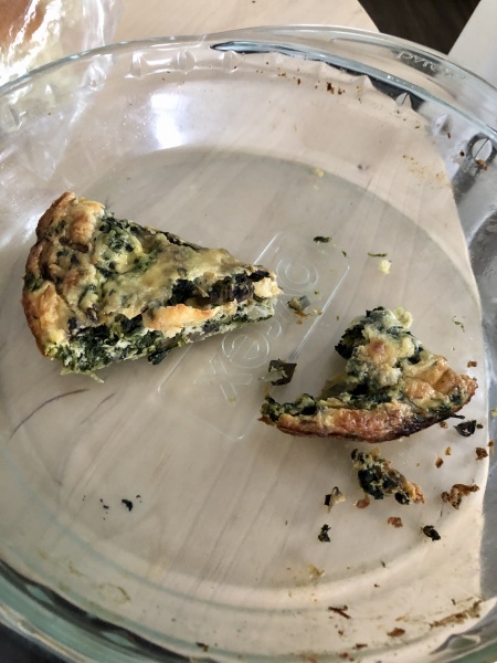 Quiche left in oven (off) overnight, is it safe to eat?
