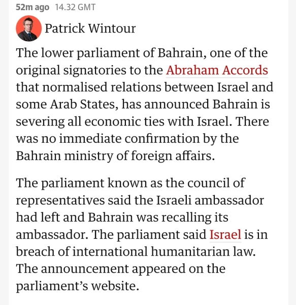 To think Israel won't exist much longer?