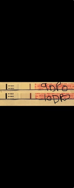 10dpo faint line??
