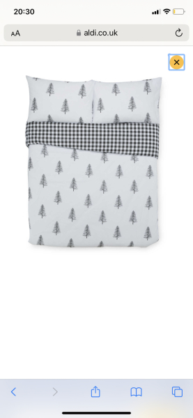 Anyone seen this duvet cover? (First world problems)