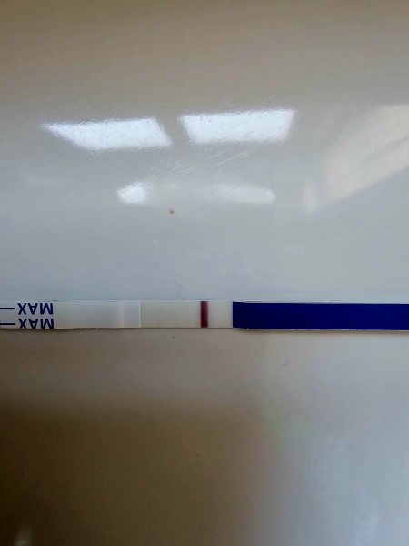 2 faint lines on one test?!