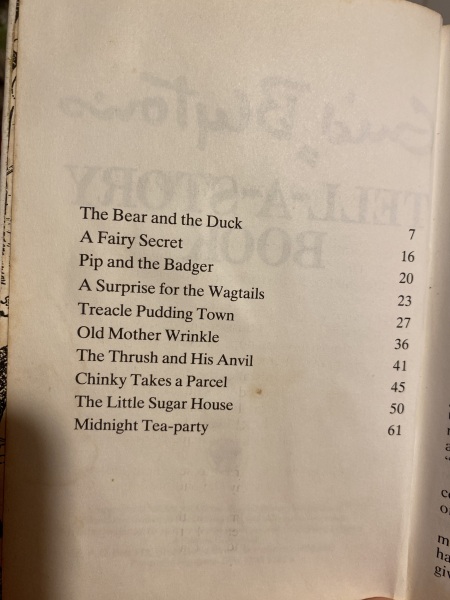 What Enid Blyton book was this?
