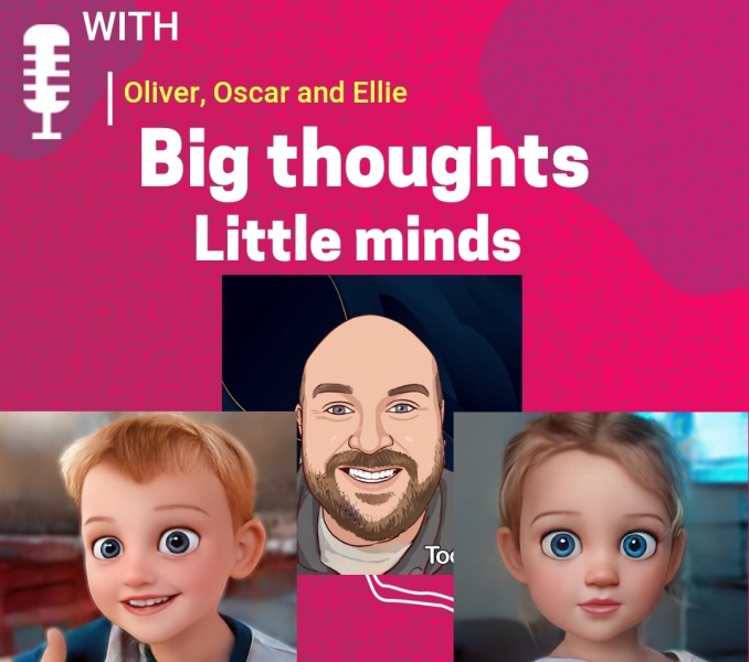 I started a podcast with my children