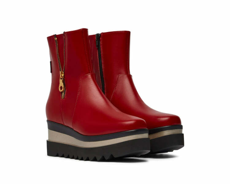Funky chunky boots