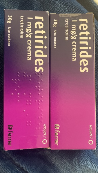 Buying prescription Retinol online from Spain