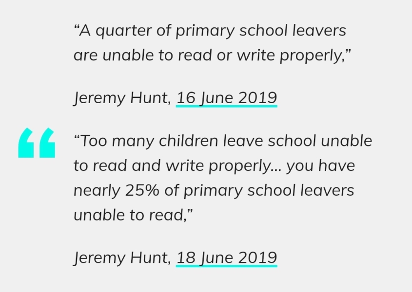 To be genuinely shocked by the apparent illiteracy of Andrea Jenkyns?