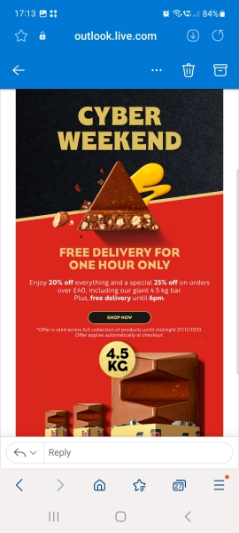 Thread 13 - the one with the loot from Black Friday