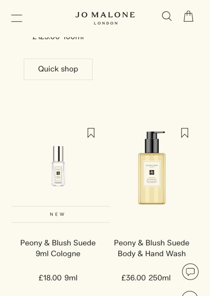 Fancy bath stuff I can get on the way home.