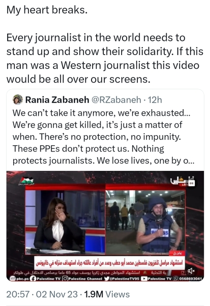 Journalists on the ground in Gaza