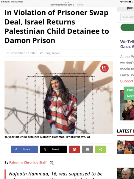 Detainees, Truce and Agreements  *title altered at OP's request*