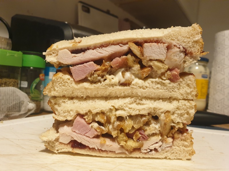 Can I just show you my sandwich?