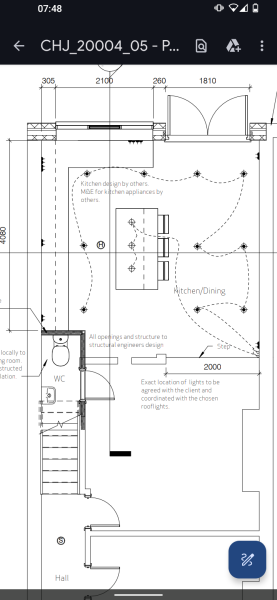 Internal window in new kitchen?